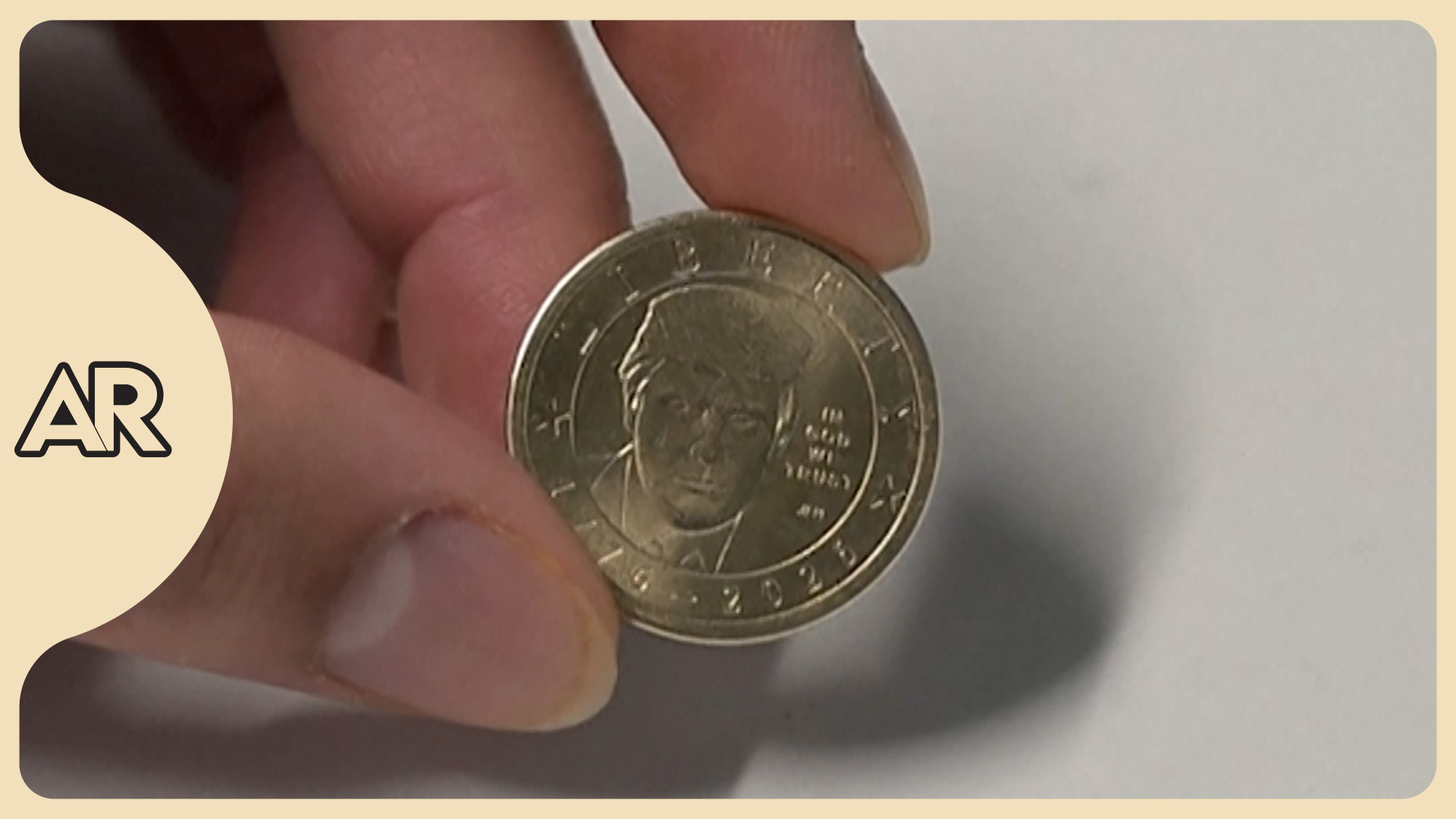 El Tesoro de EEUU emite moneda de 1 dólar con la cara de Trump