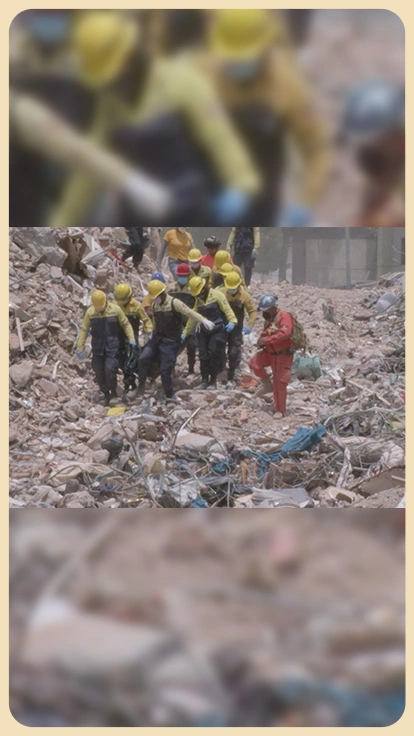 Rescatistas en Venezuela.