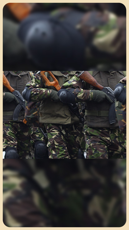 Ejército militar.