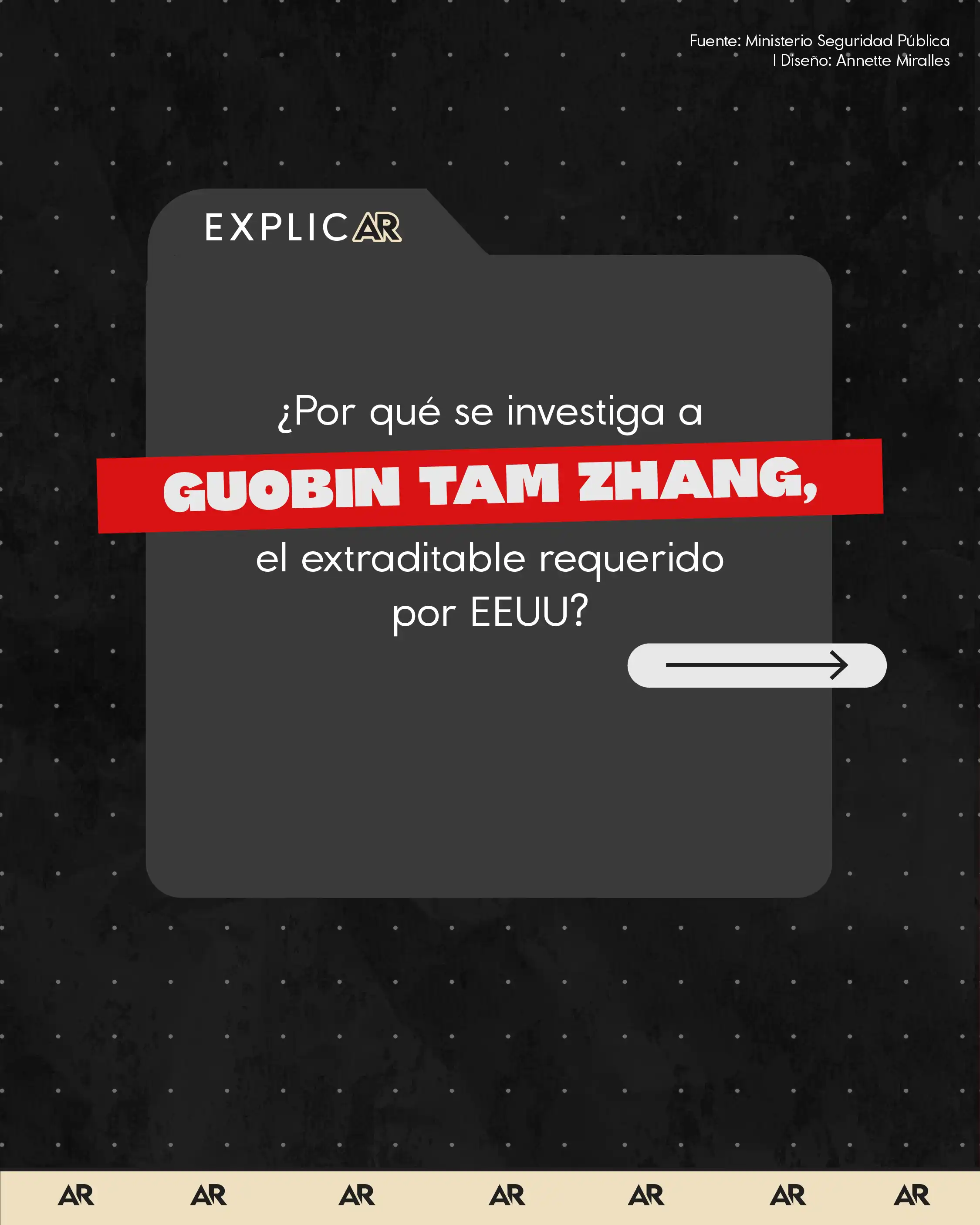 ¿Por qué se investiga a Guobin Tam Zhang, el extraditable requerido por EEUU?
