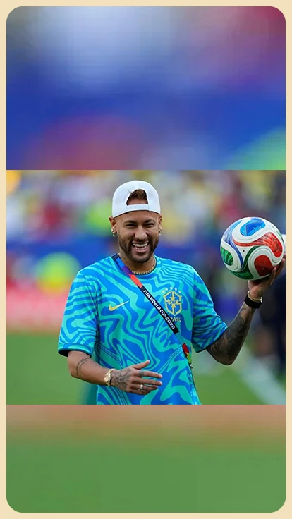 Futbolista brasileño Neymar.
