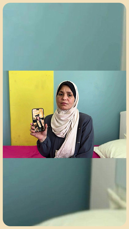 Abuela de niña palestina asesinada Hind Rajab.