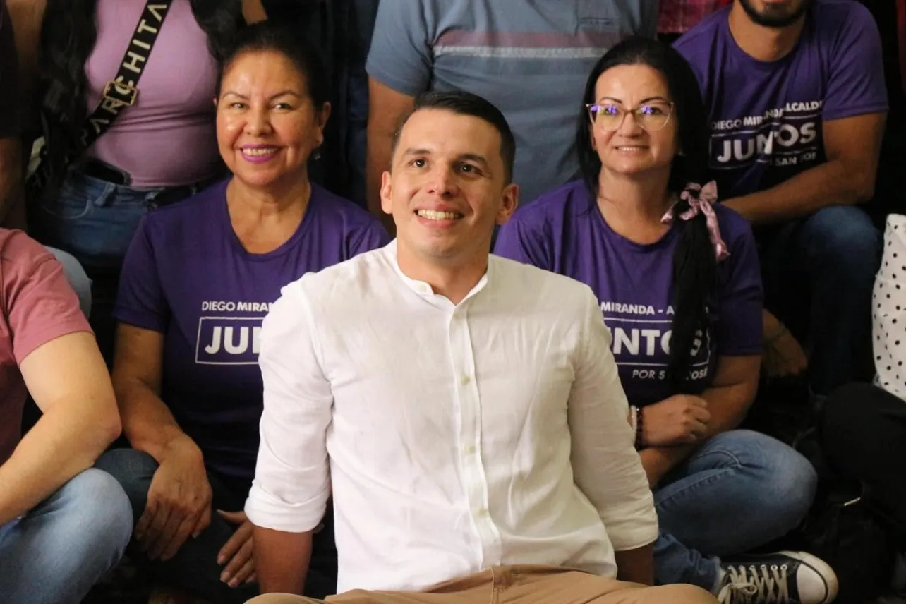 Diego Miranda, alcalde, San José, elecciones, municipales, noticias, Costa Rica