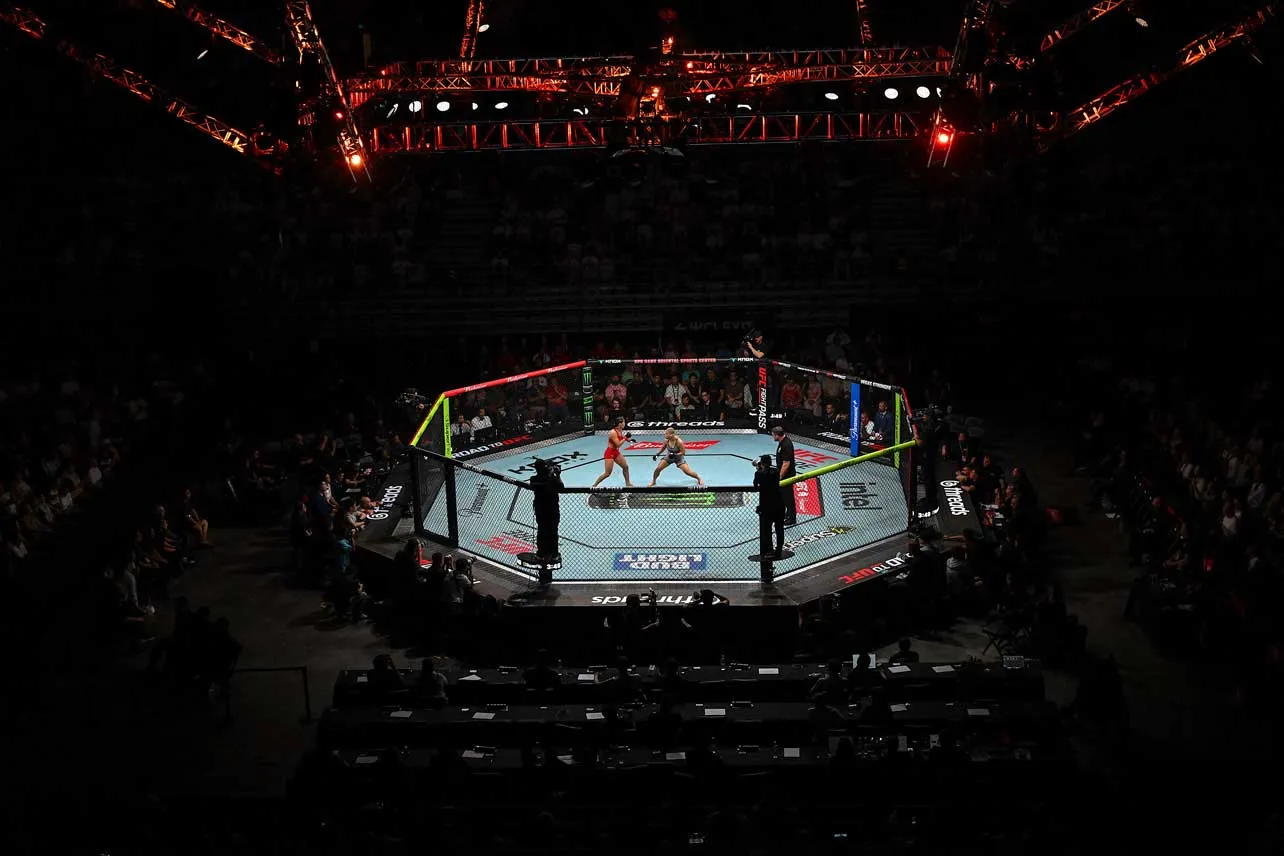 Ring de MMA.