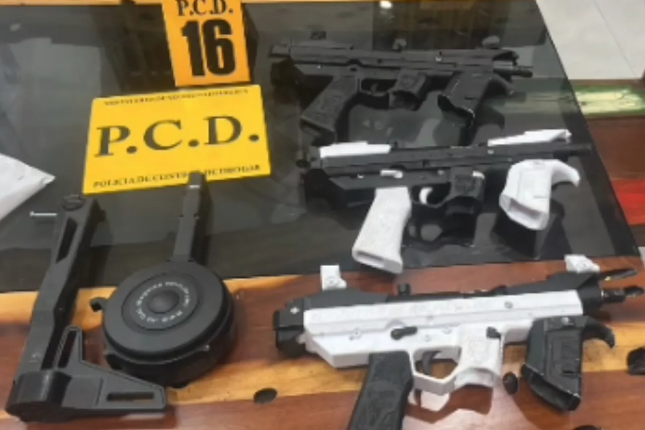 armas 3D, grupos criminales, Costa Rica