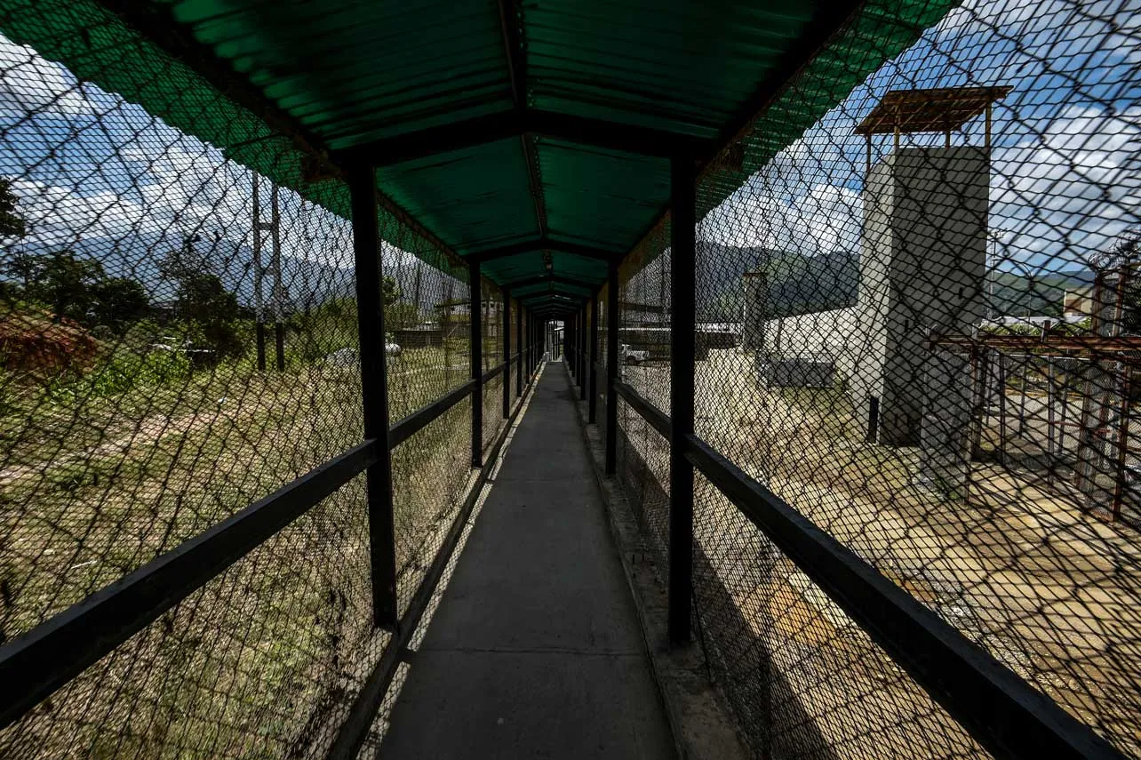 Cárcel El Rodeo en Venezuela.