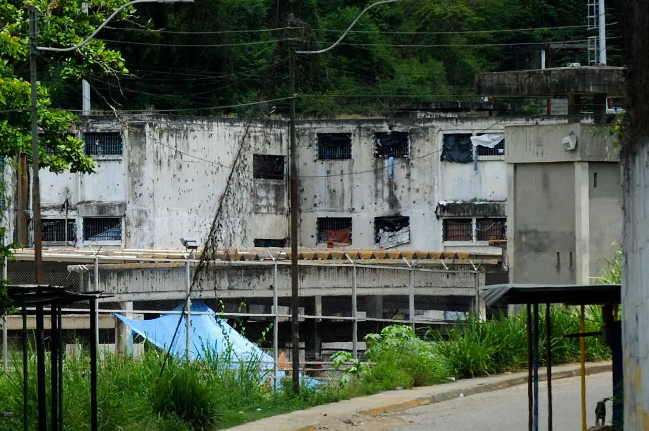 Cárcel El Rodeo en Venezuela.