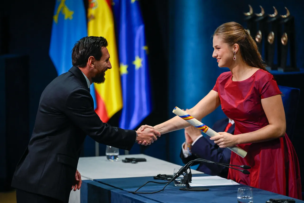 Lionel Messi, premio, Asturias