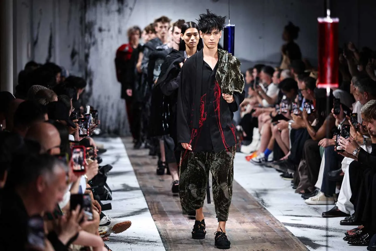 Desfile de moda en París.