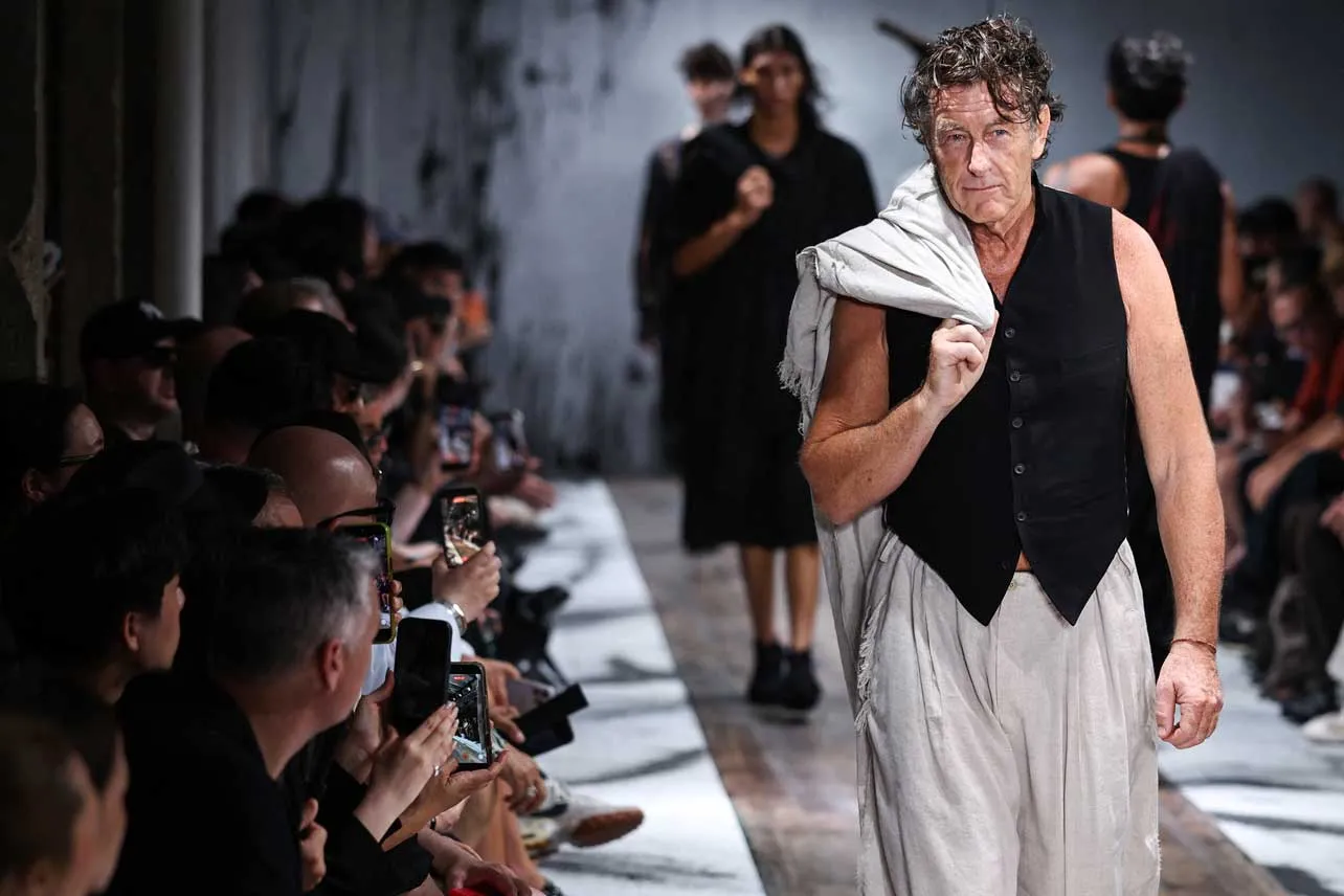 Desfile de moda en París.