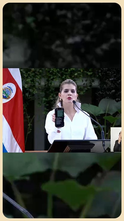 Presidenta Laura Fernández