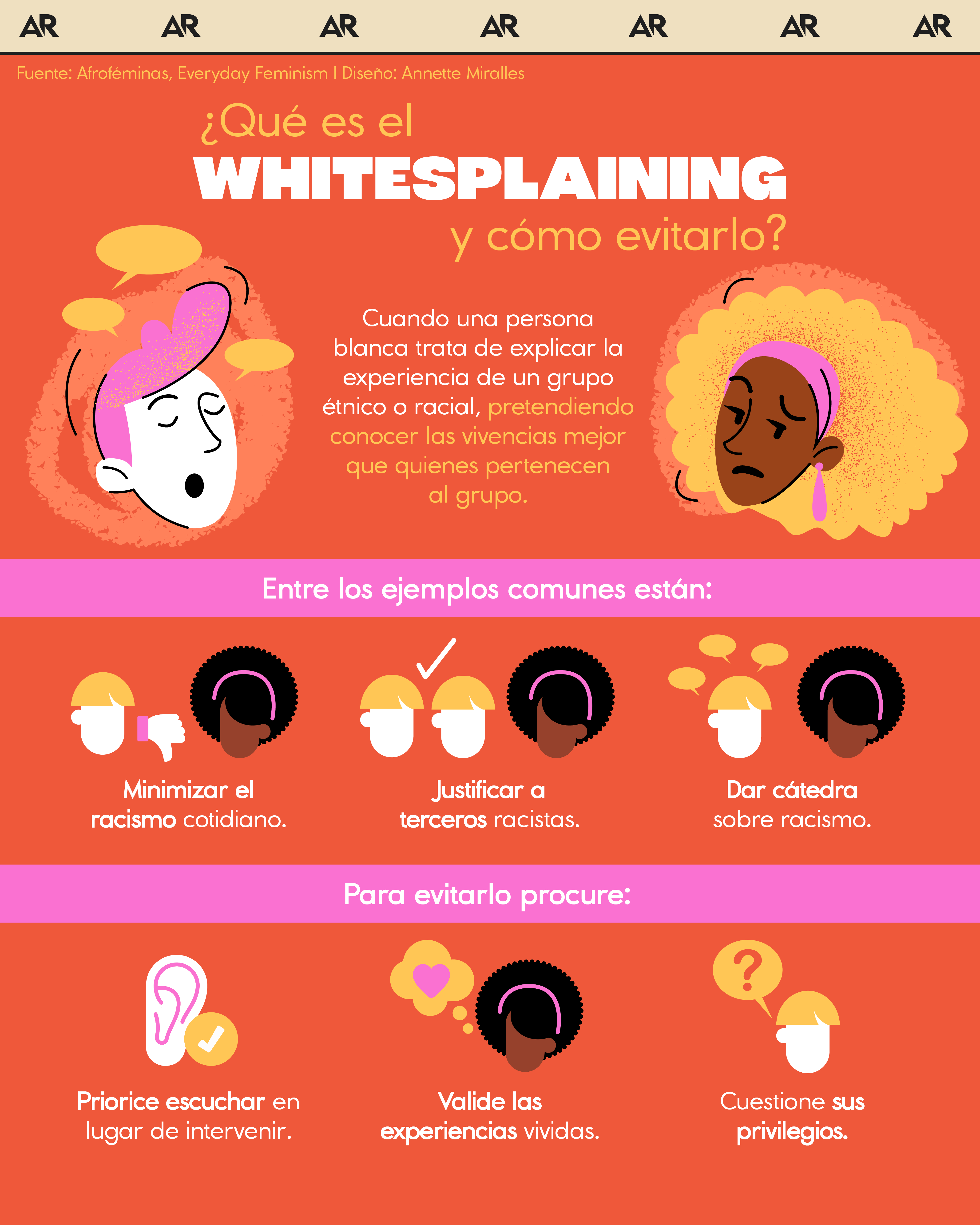 ¿Qué es el whitesplaining y cómo evitarlo?