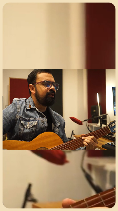Músico Simón Avilés.