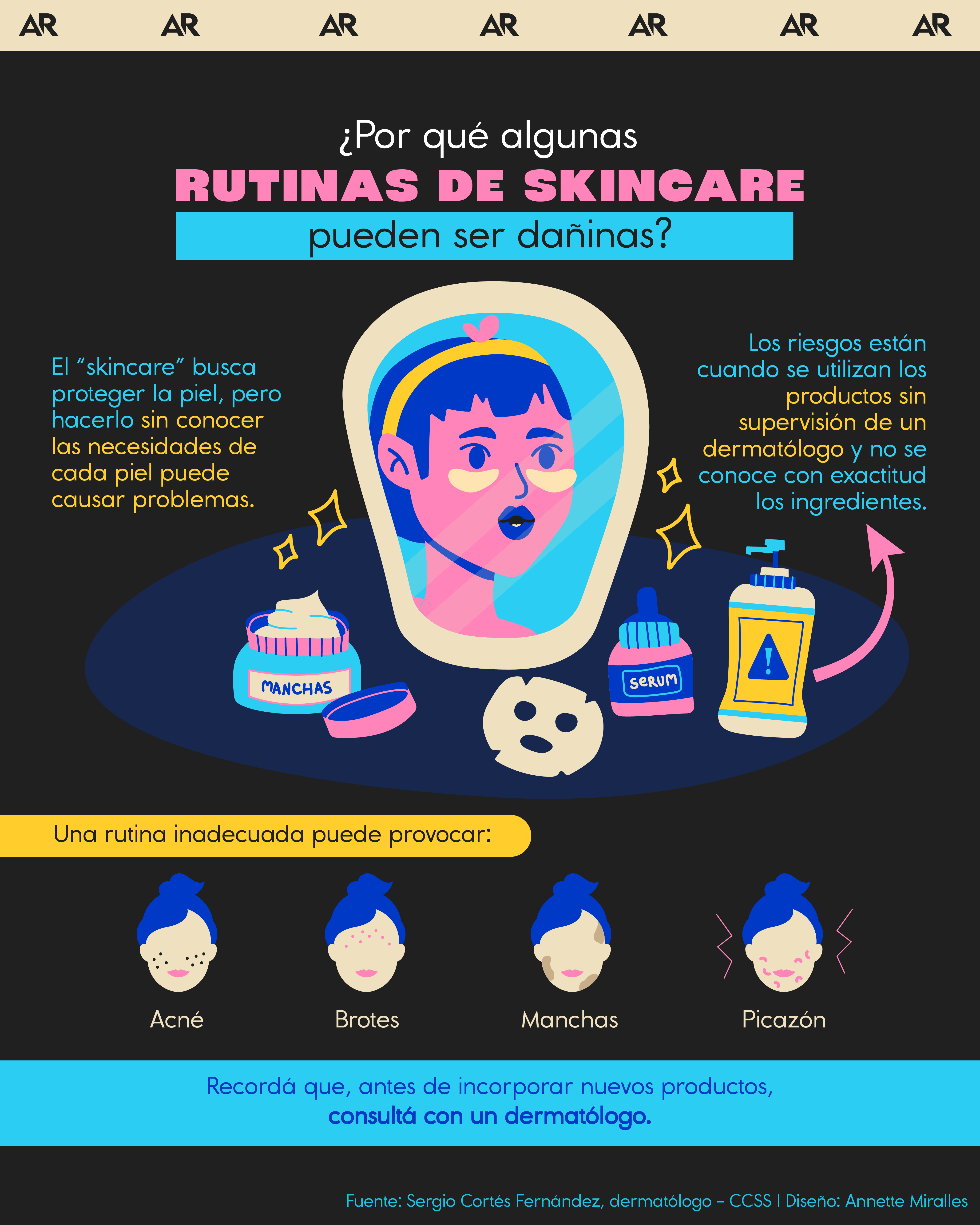 ¿Por qué algunas rutinas de skincare pueden ser dañinas?