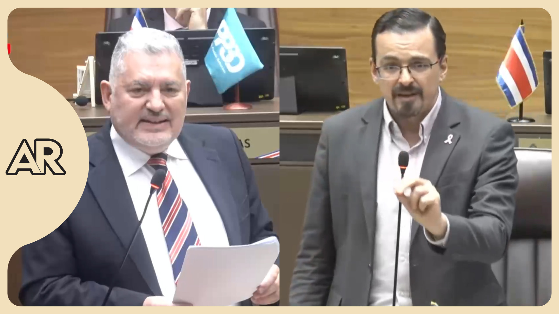 De “alfombra” a “mafiosos”: choque entre Villalobos y Villalta por reelección de magistrado de la Sala IV