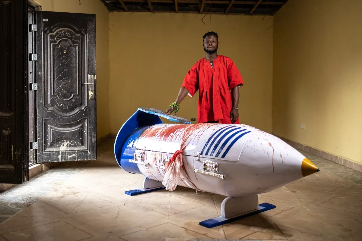 Ataúdes en Ghana