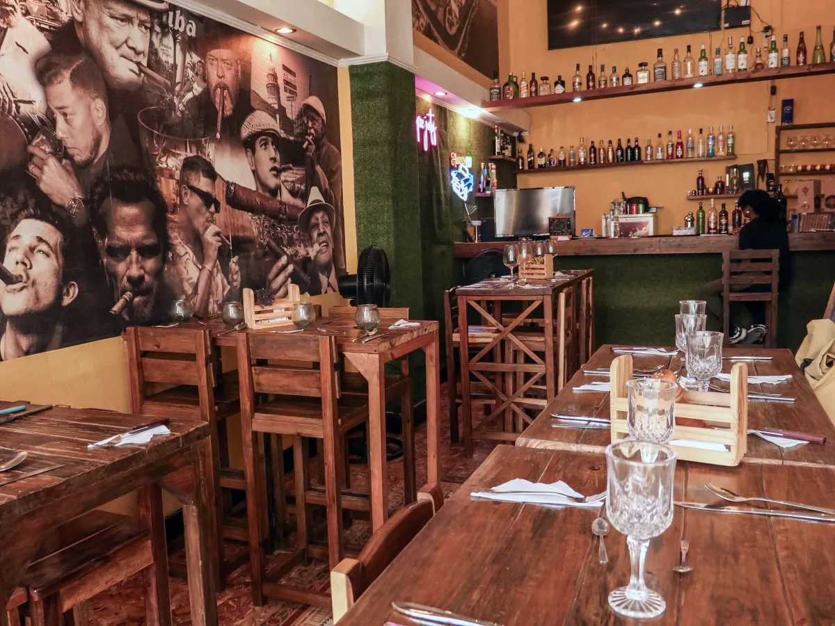 Restaurante en Cuba