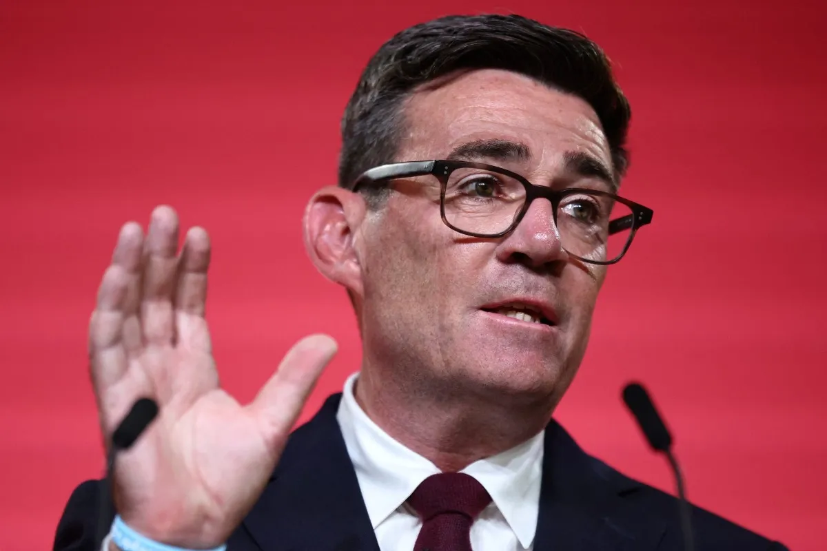 Andy Burnham, líder, laborista, primer ministro británico