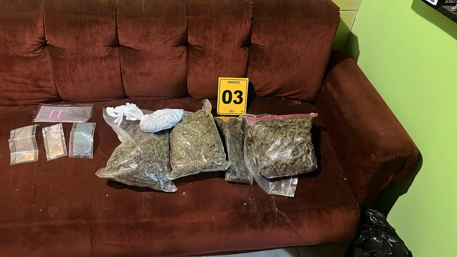 Operativo del OIJ para desarticular banda que producía drogas sintéticas