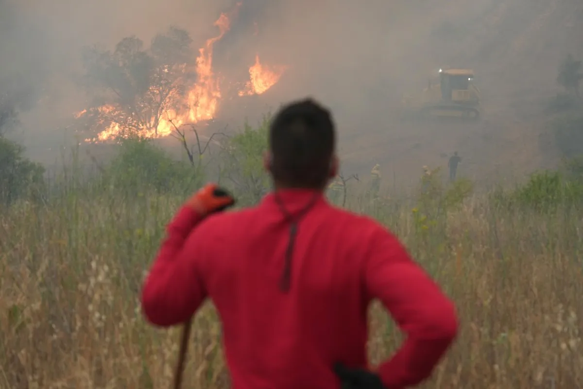 Incendios en Madrid