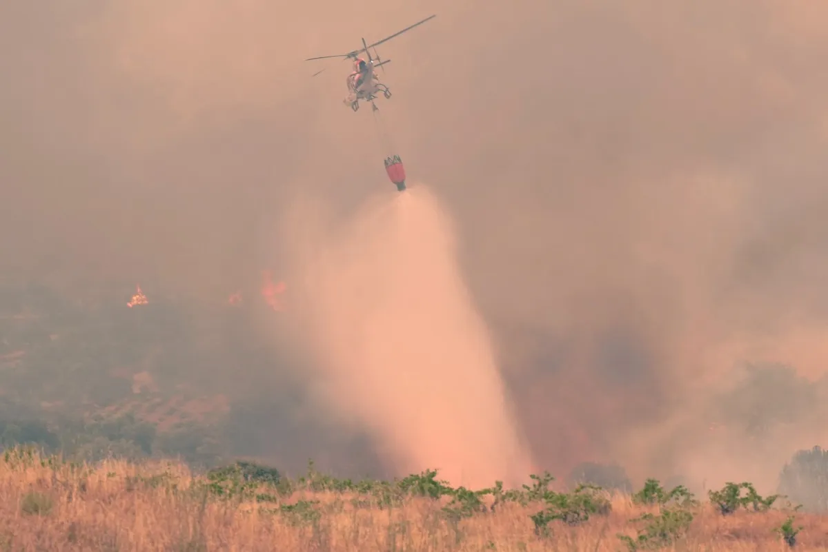 Incendios en Madrid