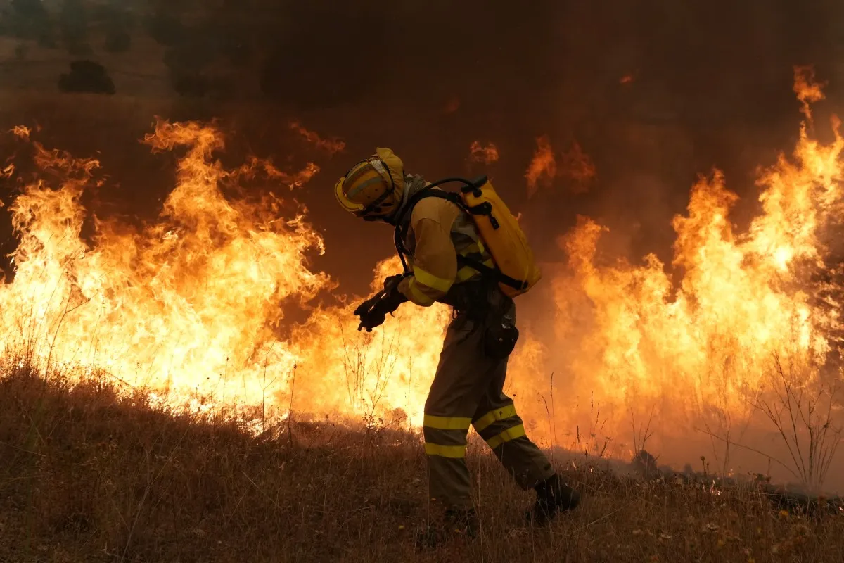Incendios en Madrid