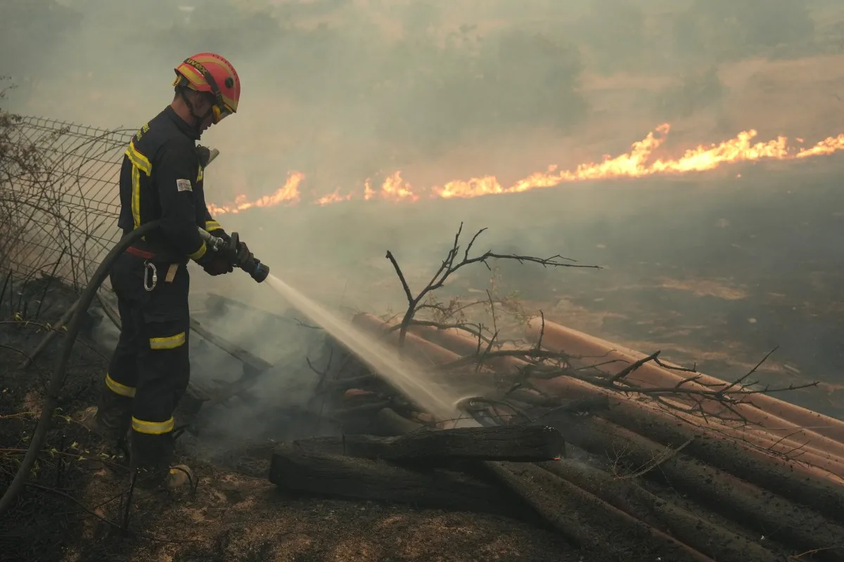 Incendios en Madrid
