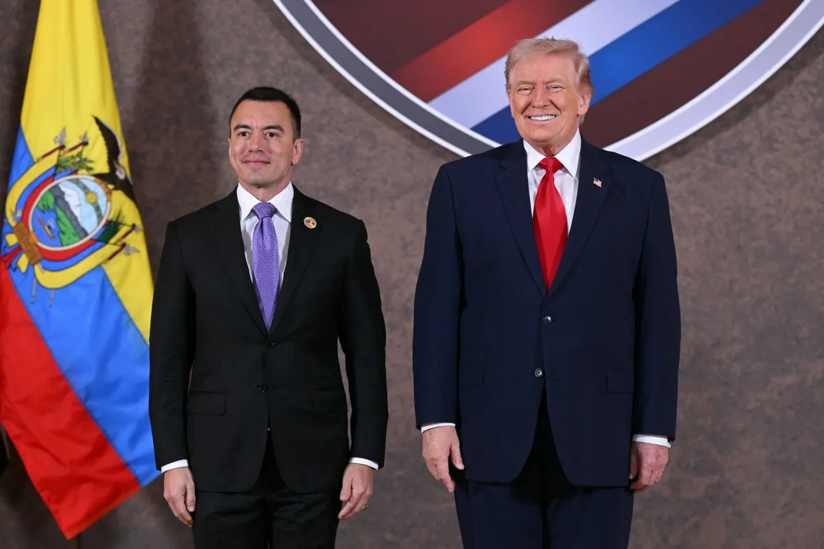 Noboa y Trump