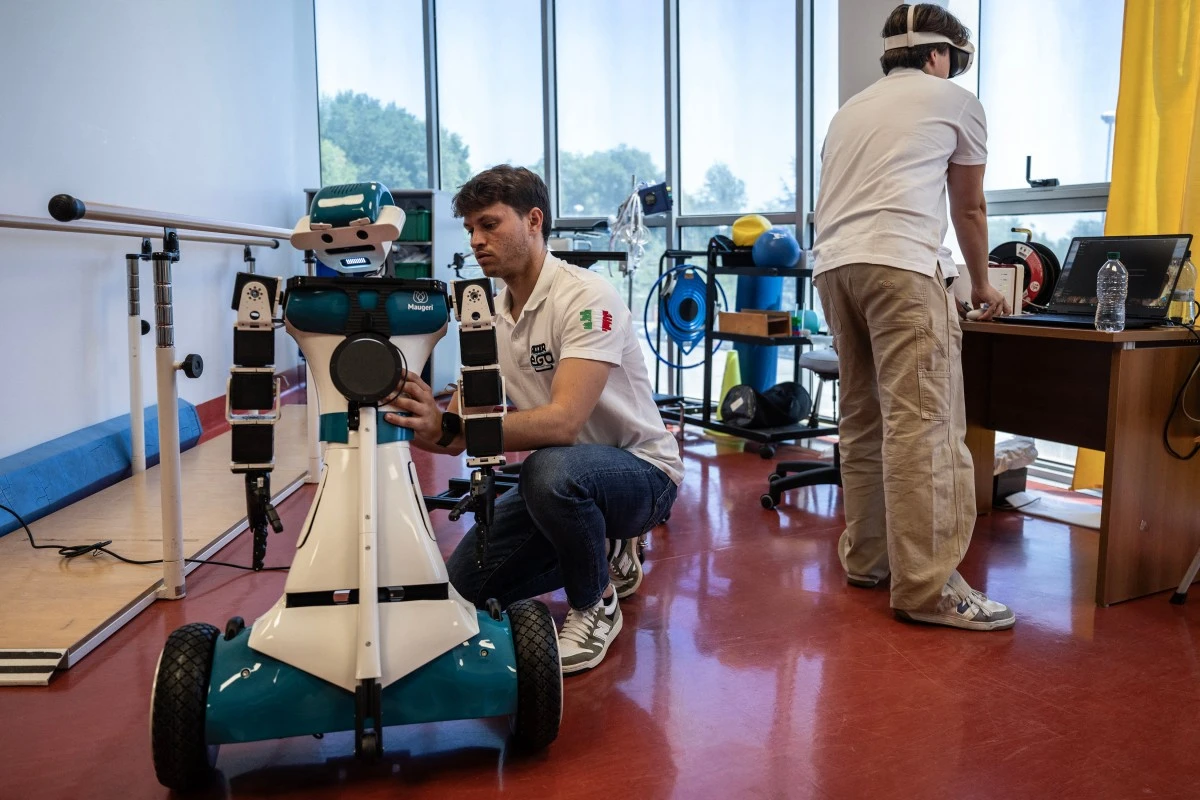 Robot Alter-Ego en hospital de Milán