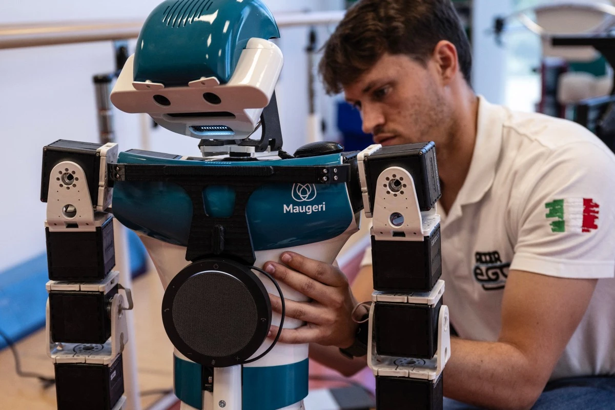 Robot Alter-Ego en hospital de Milán