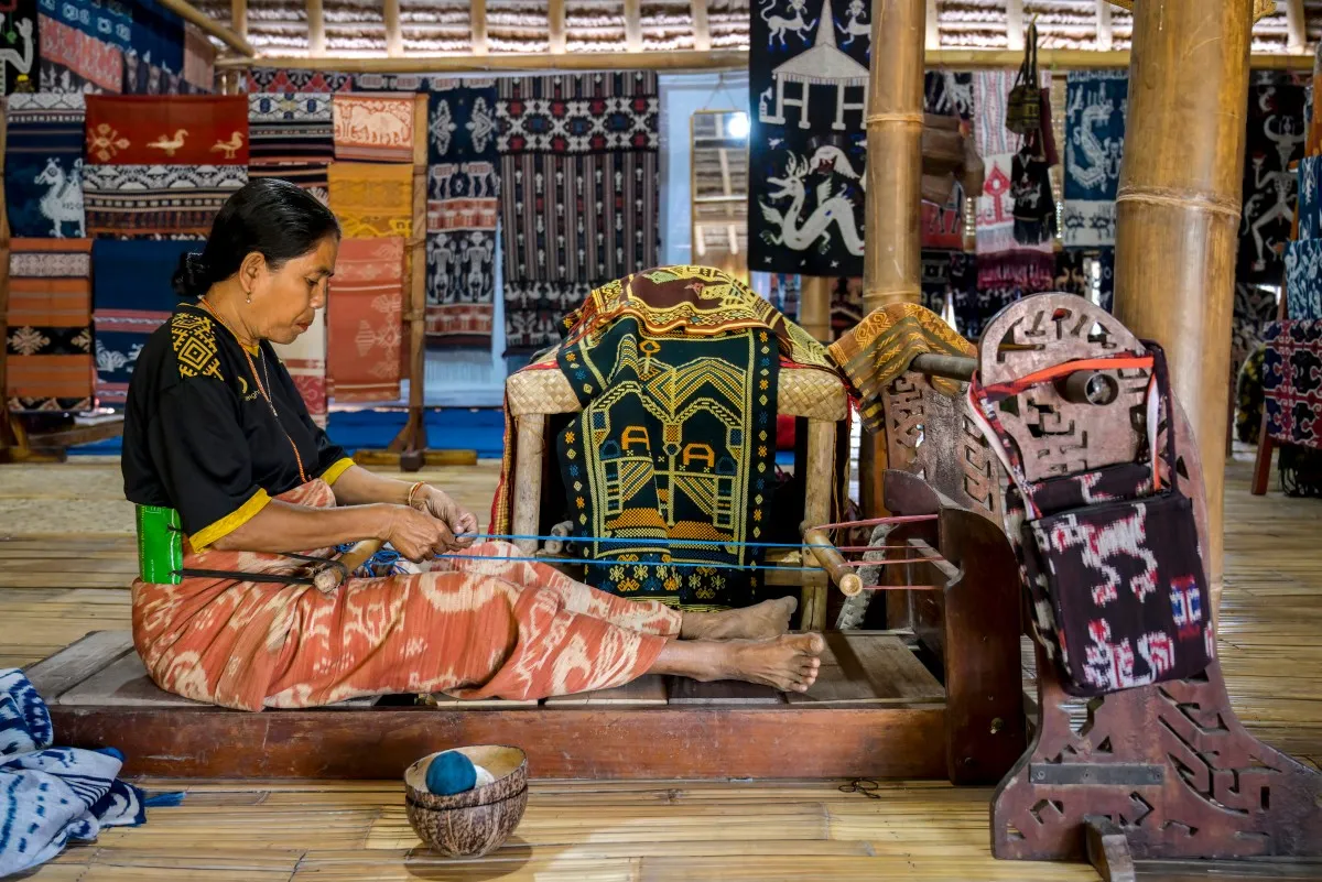 Pobladores de la Isla de Sumba