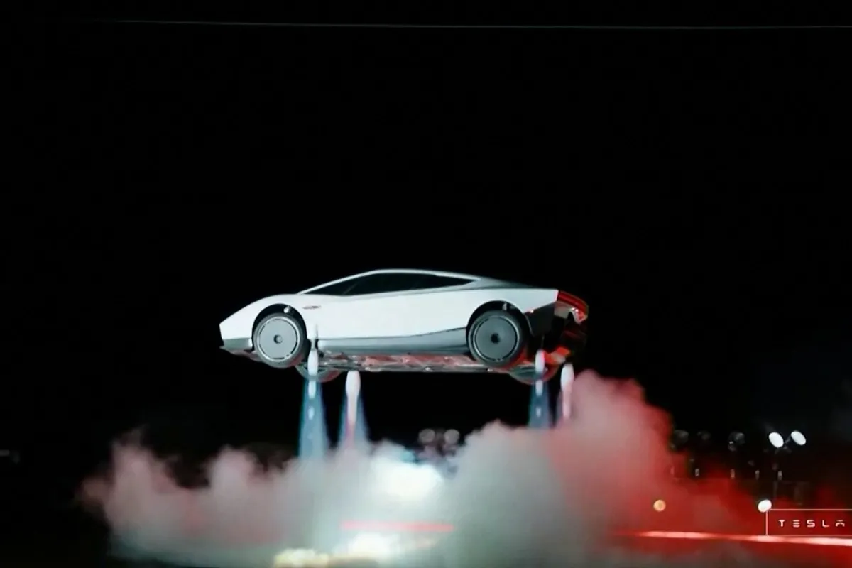 Auto volador, Tesla, Elon Musk