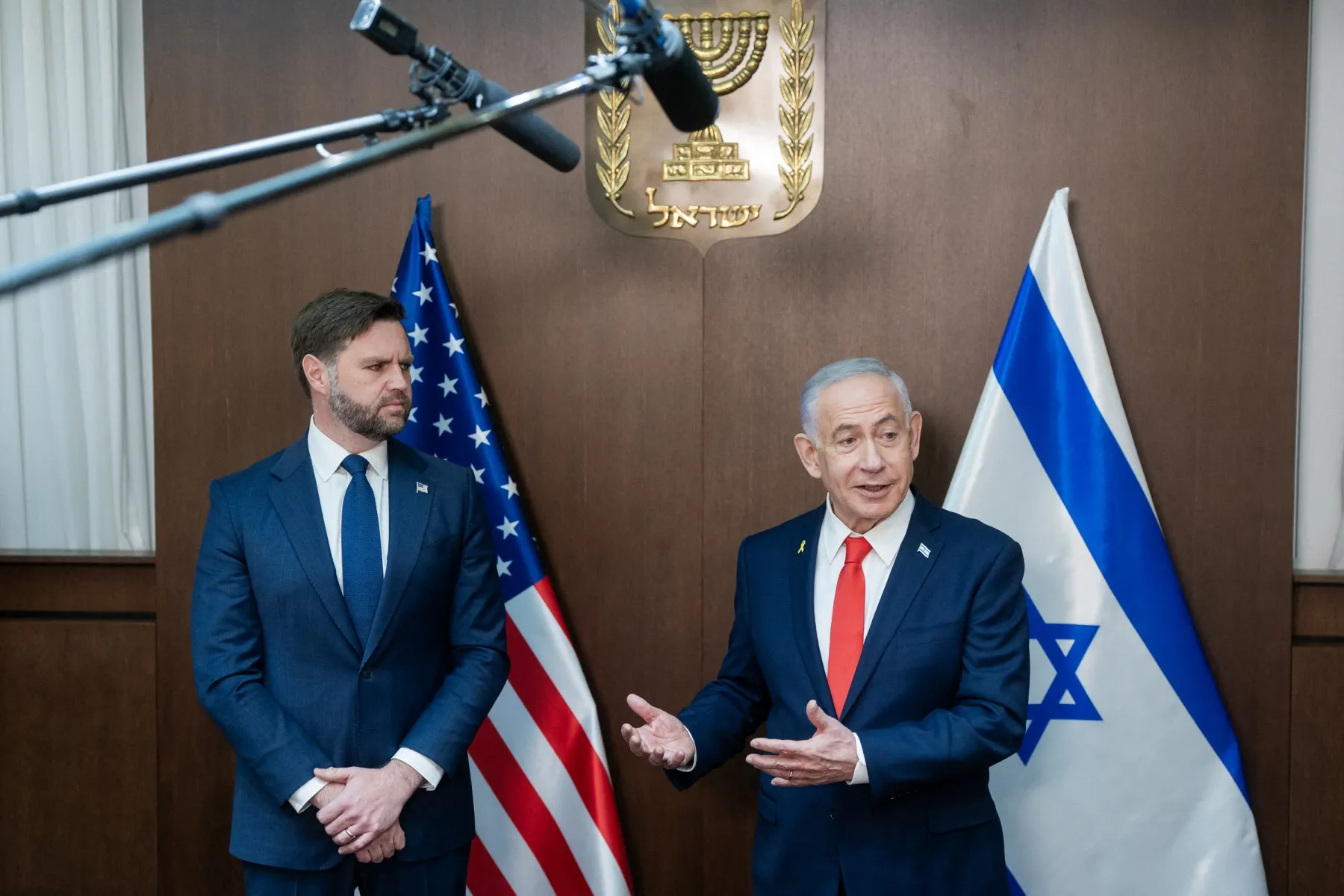 JD Vance, se desmarca, Trump, Netanyahu
