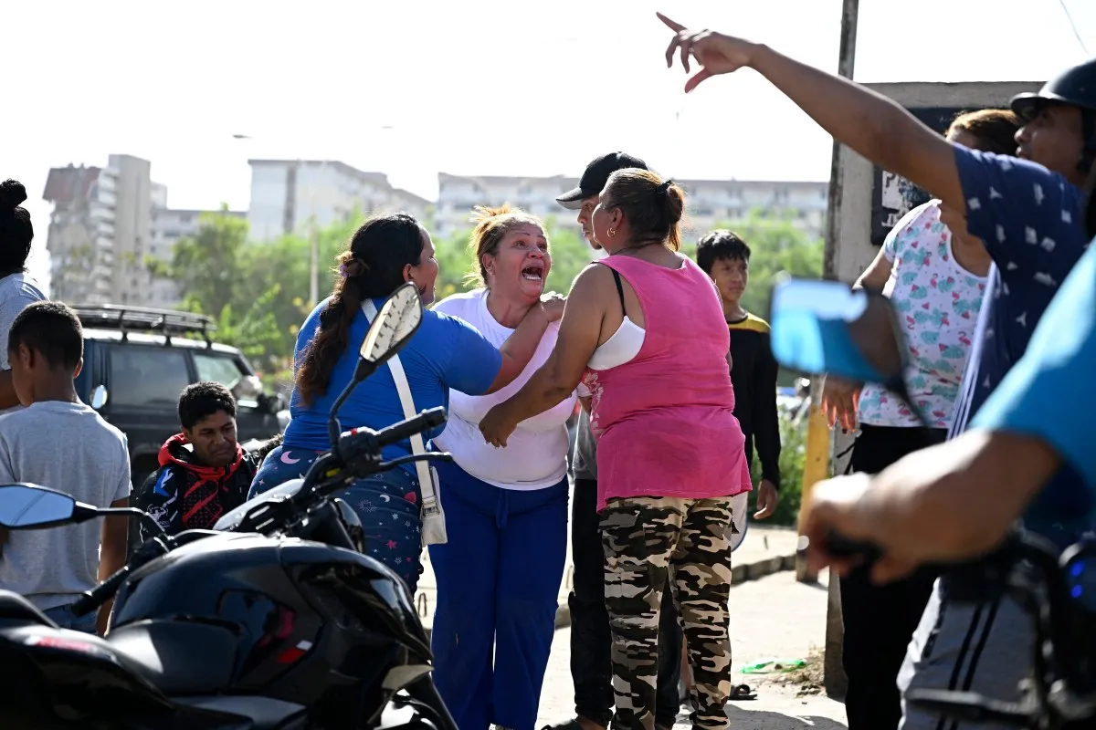Afectados por terremotos en Venezuela