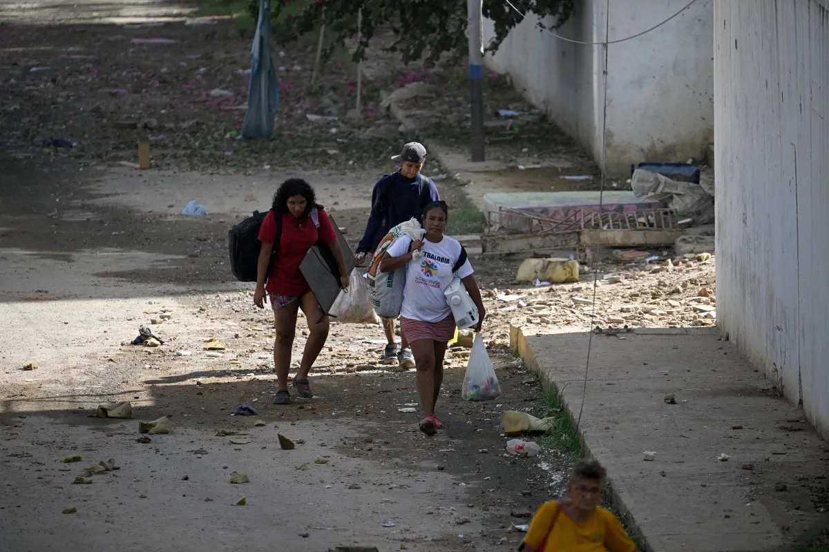 Afectados por terremotos en Venezuela